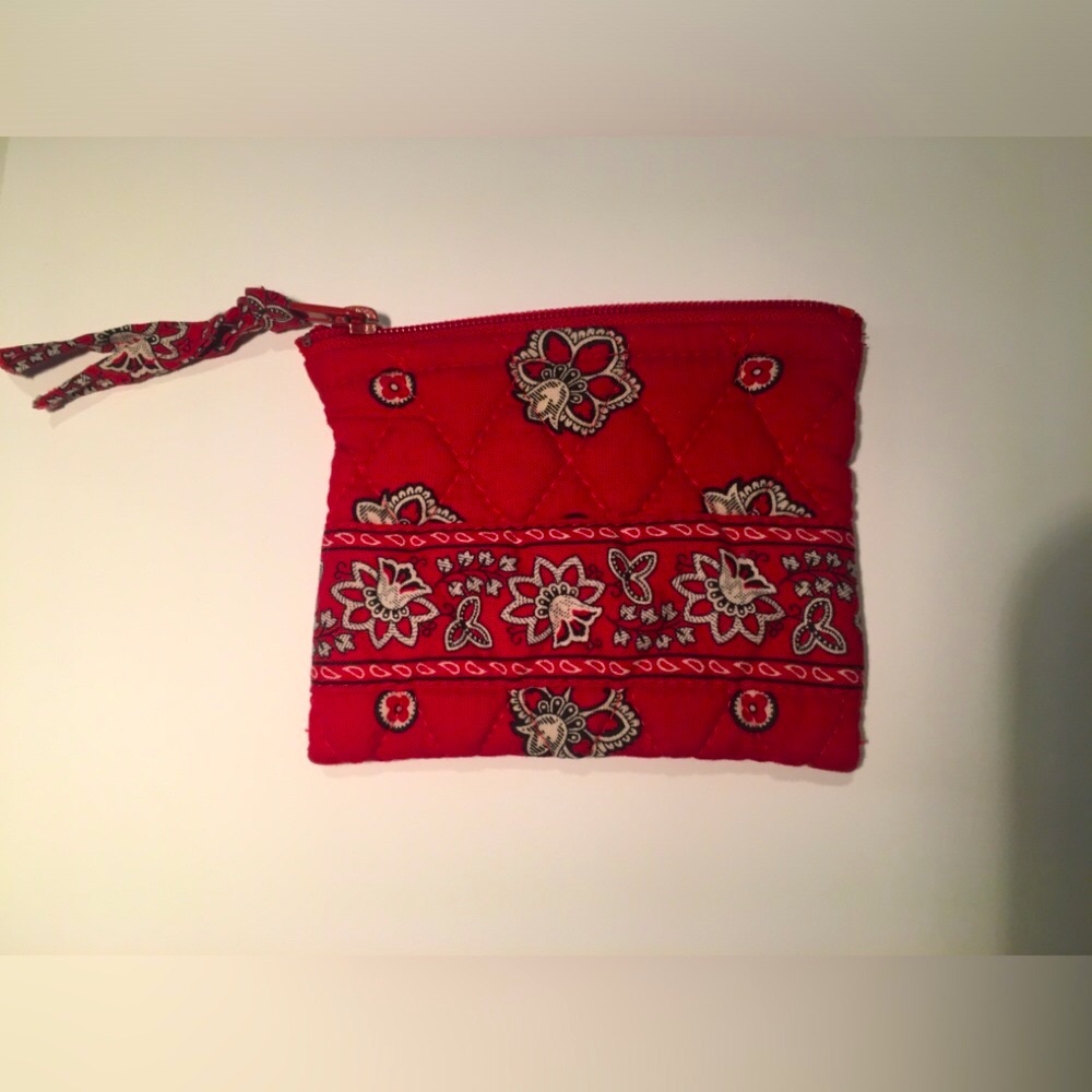 2001 ‘Red Bandana’ Retired Pattern Coin Purse Vera Bradley